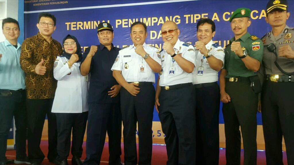 Peresmian Terminal Penumpang tipe A Cilacap