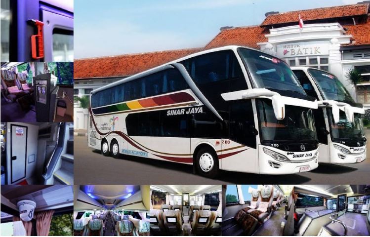 Bus Sinar Jaya Doubledeck